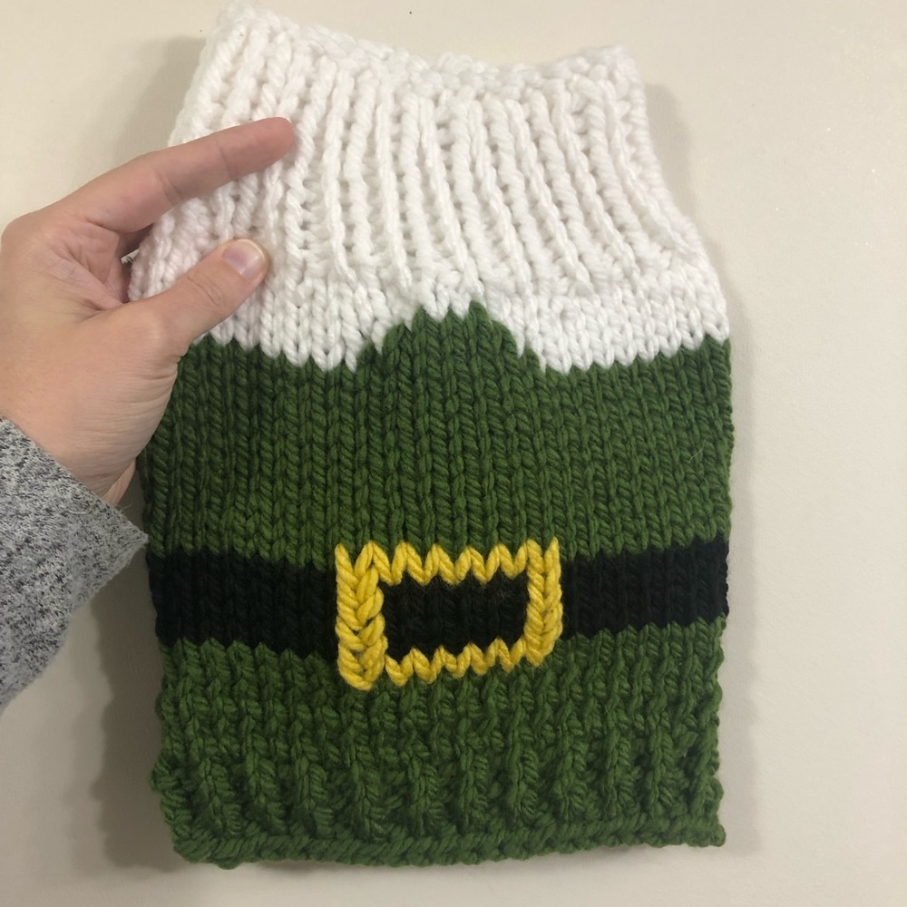 NEW! Pug Elf Sweater